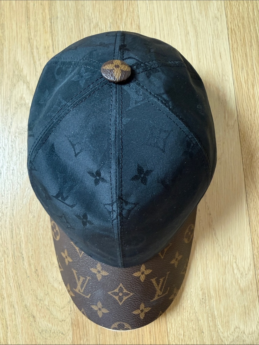 Louis Vuitton Black & Brown Monogram Get Ready Baseball Cap, L - Picture 4 of 13